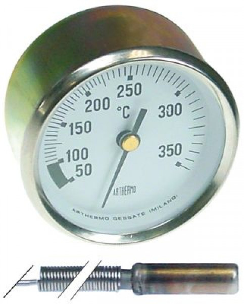 Термометр капиллярная трубка 1030мм ø датчик 6мм ø монтажный 60мм темп. макс. 350°C Д датчик 20мм