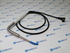 Датчик температурный погружной для измерения температуры в толще продукта PTC 1ком кабель силикон датчик -40 до +120°C