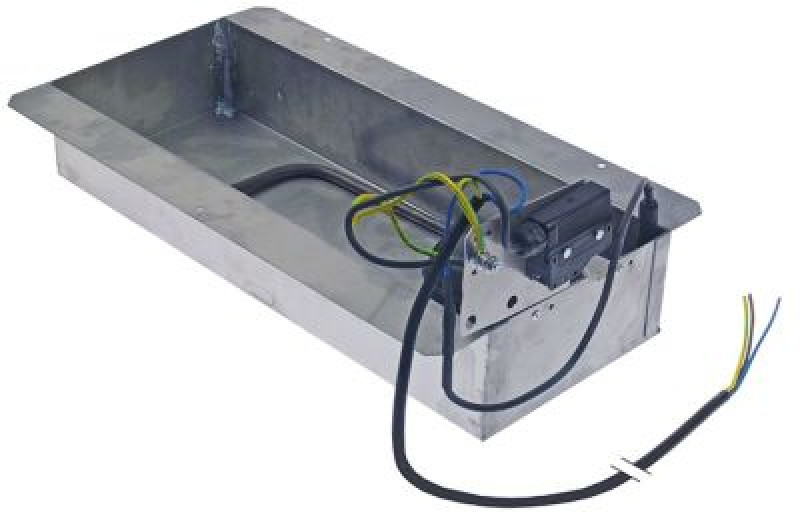 Ванна для талой воды 500Вт 230В Д 415мм В 77мм Ш 155мм с подогревом сборка  -