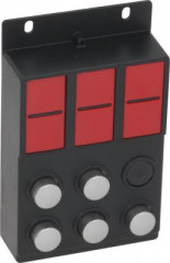 BOTONERA GRUPO G-6 roja