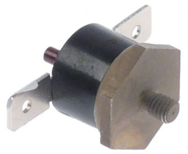 Термостат защитный прикладной  темп. выкл. 165°C 1NC 10А 250В присоединение F6,3 1-полярн.