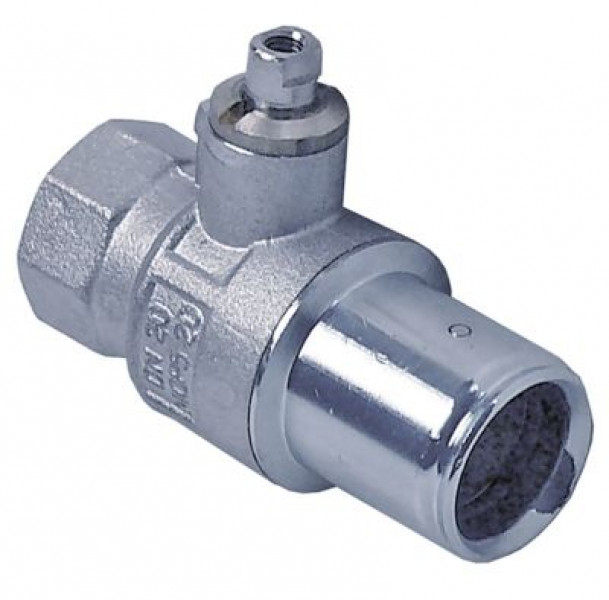 Кран спускной резьба 3/4″ внутр. резьба рукоятка M6 Д 83мм ø ось 10x7,3мм длина оси 9мм