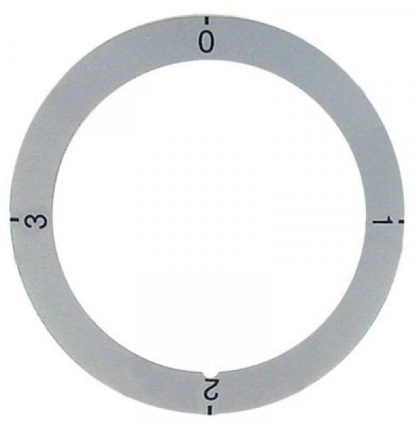 Маркировка регулировочной ручки переключатель 4х-шагов.