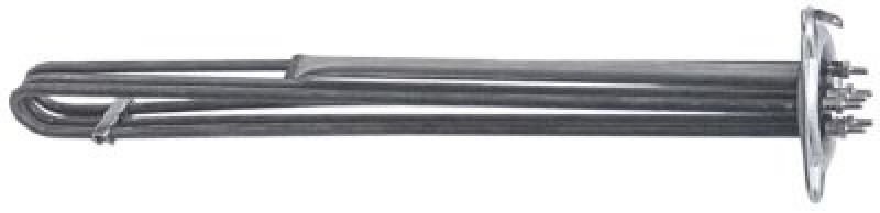 Элемент нагревательный  6000Вт 230В Д 400мм фланец с 3мя отверстиями присоединение M4