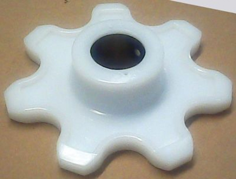 Звёздочка (малое зубчатое колесо) ø 153мм В 39мм гнездо для оси ø 36мм