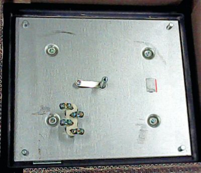 Конфорка 5000Вт 400В c чугунными краями Ш 420мм длина 360 тип соединения винтовое соединение