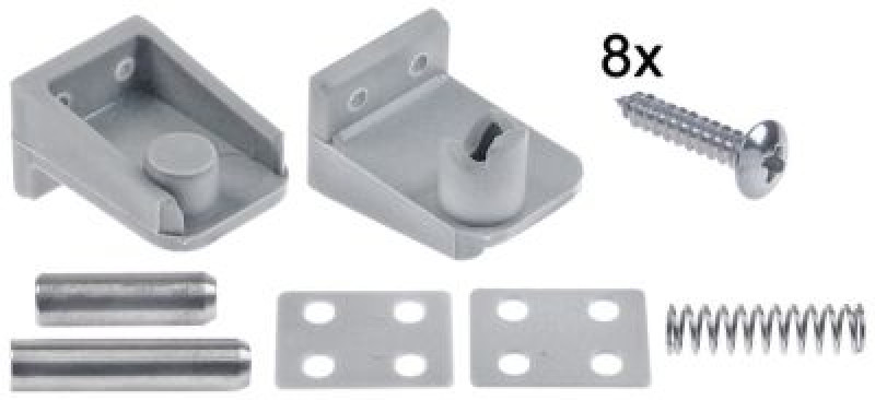 Петли монтаж. поз-ция слева/сверху и снизу