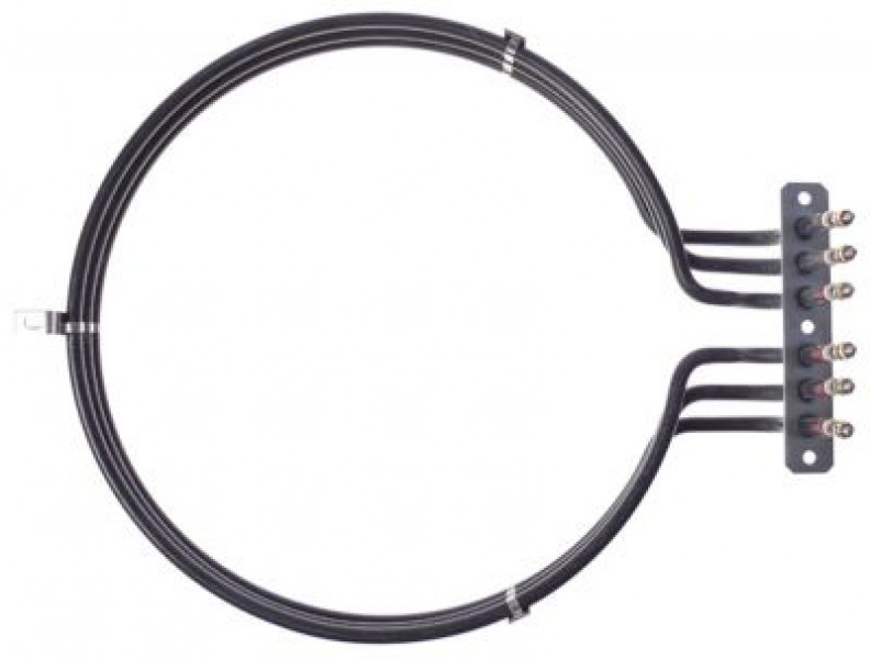 Элемент нагревательный 8000Вт 230В Д 370мм Д1 54мм Ш1 104мм В1 22мм В2 38мм присоединение M4