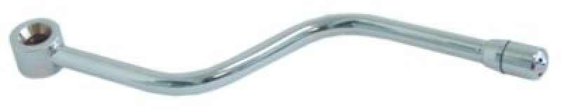 Трубка пароотводная труба ø  10мм хромированная латунь  В 235мм для прибора CENTURY