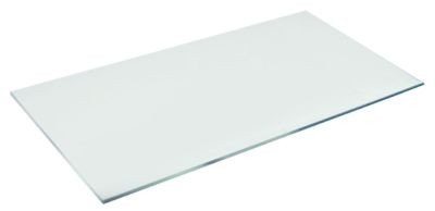 Пластина стеклянная Д 799мм Ш 462мм толщина материала 5мм прямоугольн.