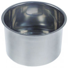 Резервуар сточный CNS ø 175мм В 110мм ø отверстия 42мм для соковыжималки для цитрусовых