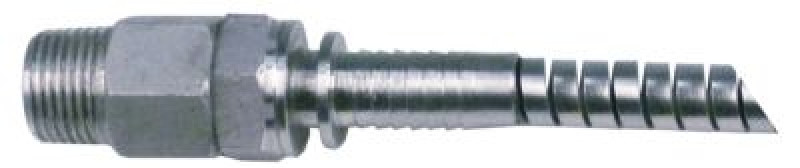 Соединитель шланговый нержавеющая сталь вращающ. резьба 1/2" ø шланга 19мм кол-во в уп-вке 1штук