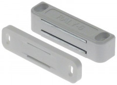 Замок магнитный Д 56мм RALY-6 шаг крепления 46мм бел.