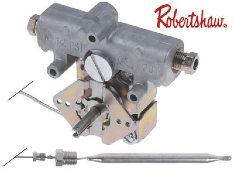 Термостат газовый тип GS 850301828 93-190°C ø ось 6x4,6мм длина оси 23мм