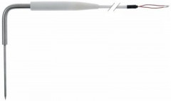 Датчик температурный погружной для измерения температуры в толще продукта PTC 1ком кабель силикон датчик -40 до +120°C