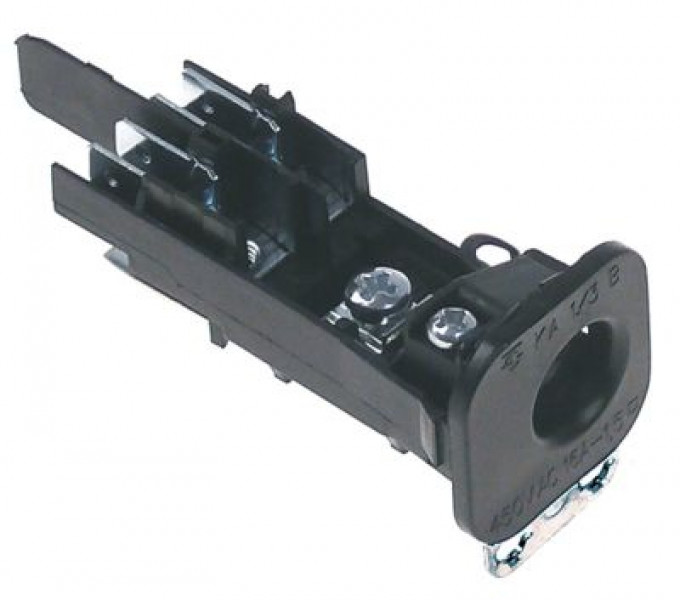 Клемма питания 2-полярн. c разгрузкой от растяжения макс. 450В