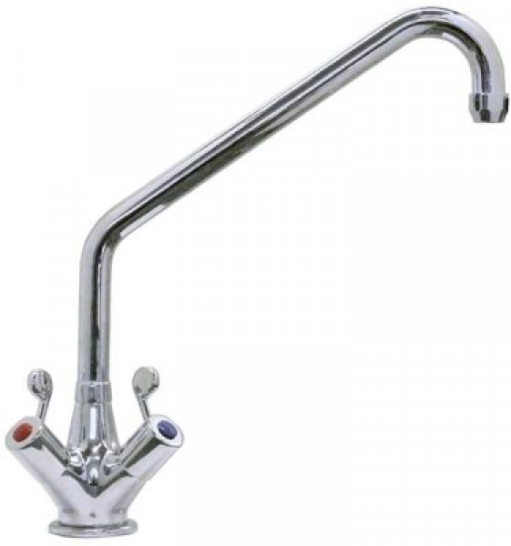 Кран-смеситель моноблочный GEV серия GASTROTOP WAVE LINE