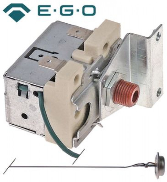 Термостат защитный темп. выкл. 360°C 1-полярн. 16А ø датчик 15мм Д датчик 65мм