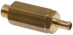 Вентиль расширительный Р1: 1/4″ внешн. резьба 2х-канальн. ø шланга 8мм общая длина 70мм ДК 45мм