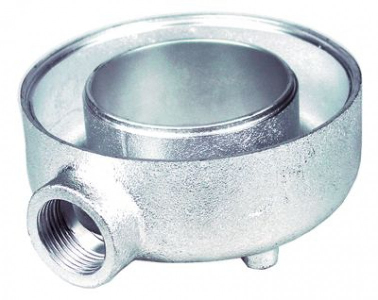 Головка горелки ø 142мм ø опорный 134мм с отверстием по середине