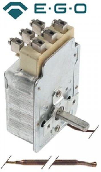 Термостат темп. макс. 220°C 3-полярн. 3NO 15А ø датчик 6,76мм Д датчик 383мм