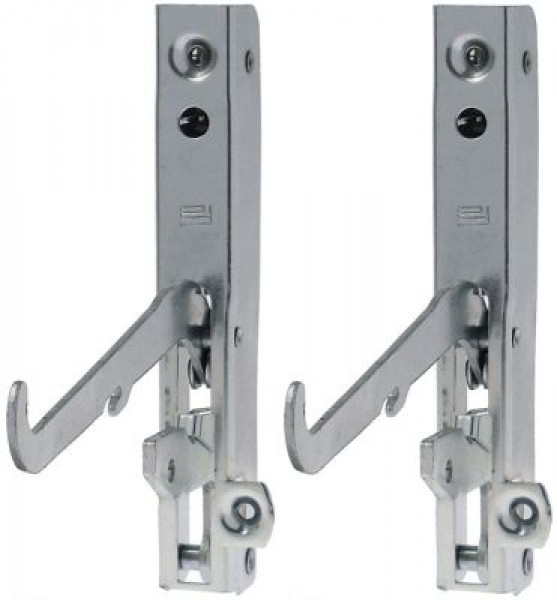 Набор петлей для духового шкафа Д 154мм шаг крепления 118мм монтаж. поз-ция слева/справа