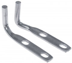 Петля дверная Д 77мм Ш 13мм В 32мм монтаж. поз-ция справа/слева набор