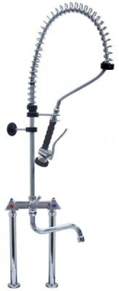 Распылитель посудный GASTROTOP CLASSIC треугольная ручка верхняя керамическая часть 1/2"