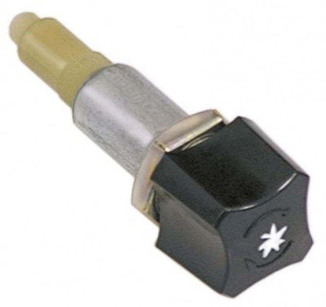 Воспламенитель пьезоэлектрический ø монтажный 18мм присоединение F2,8x0,8 вращающ. корпус металл