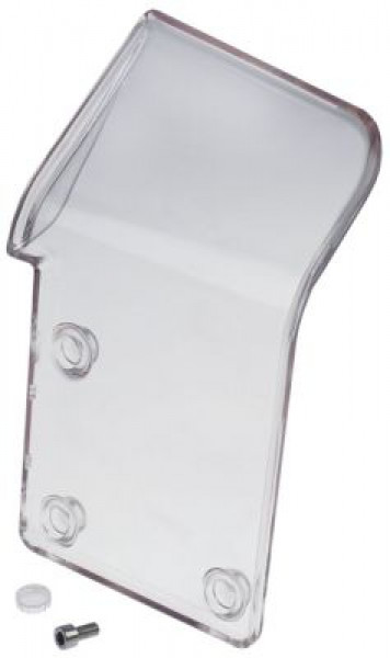 Защита для рук акриловое стекло В 250мм Ш 150мм ø отверстия 7мм шаг крепления 93мм для салазок