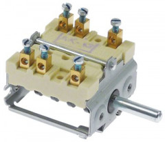 Выключатель кулачковый 16А ø ось 6x4,6мм присоединение винтовой зажим 3-полярн. ВЛK-ВЫКЛ