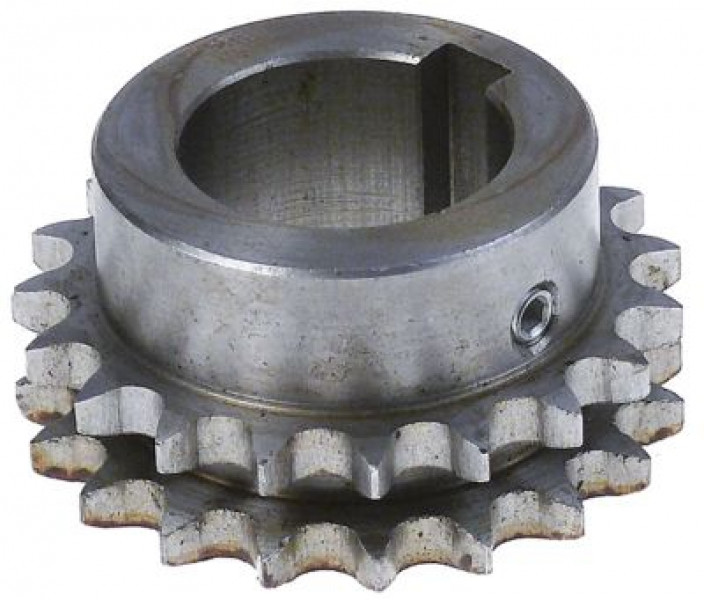 Звездочка цепная В 30мм гнездо для оси ø 25мм зубчики 19 деление 3/8" DIN/ISO 06 B-2
