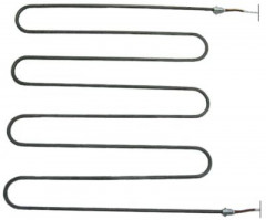 Элемент нагревательный 2000Вт 230В Д 465мм крепление с 2-мя отверстиями резьба M14x1,5