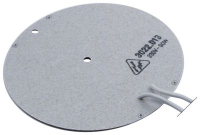 Нагреватель плоский 90Вт 230В присоединение плоский штекер 6,3 мм