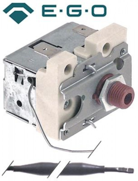 Термостат защитный темп. выкл. 183°C 1-полярн. 16А ø датчик 6мм Д датчик 61мм