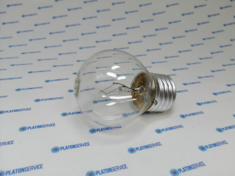 Лампа накаливания цоколь E27 230В 40Вт Д 71мм ø 45мм темп. макс. 300°C длина цоколя 44мм