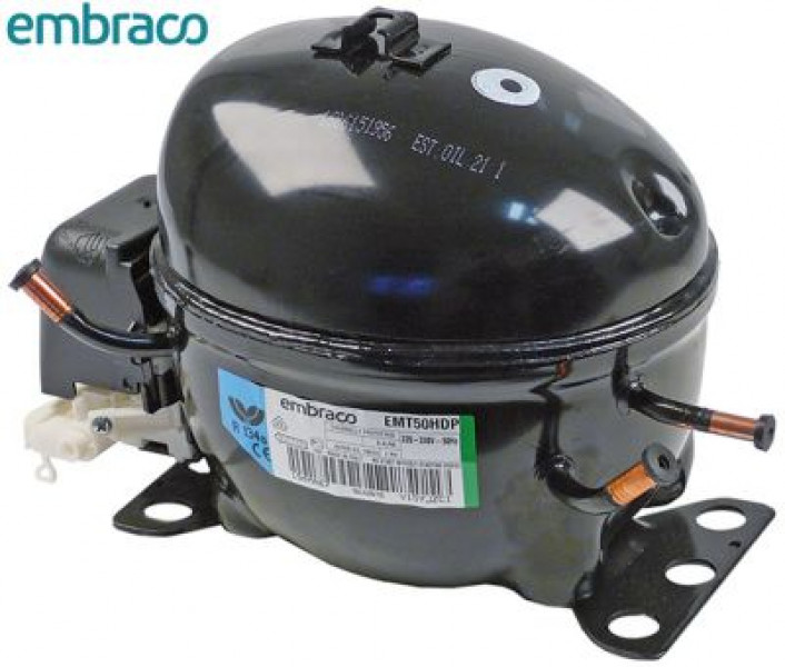 Компрессор хладагент R134a тип EMT50HDP 1/6л.с. рабочий объём 45см³ RSIR 220-240В В 166мм