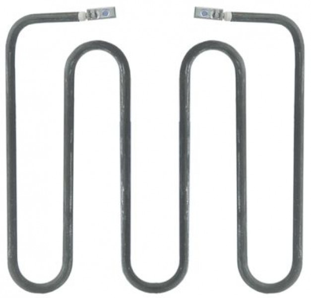 Элемент нагревательный 1000Вт 230В Д 177мм Ш1 46мм Ш2 88мм присоединение M4 труба ø 63мм