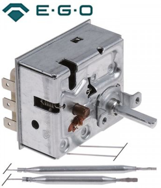 Термостат темп. макс. 195°C 3-полярн. 3NC/3NO 16А ø датчик 6мм Д датчик 107/87мм