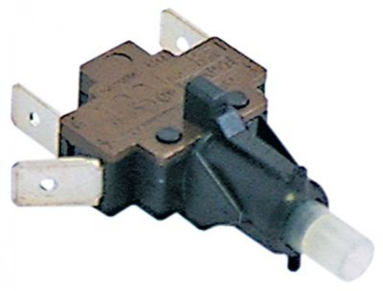 Элемент переключающий 1CO 250В присоединение плоский штекер 6,3 мм 16А