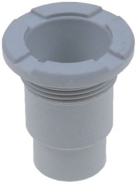 Клапан спускной резьба 1¼" внутр.ø 26мм внеш. ø 56мм Д 66мм ø шланга 32мм