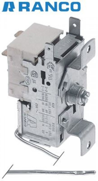 Термостат ø датчик 2мм капиллярная трубка  2000мм датчик с капиллярной трубкой для льдогенератора