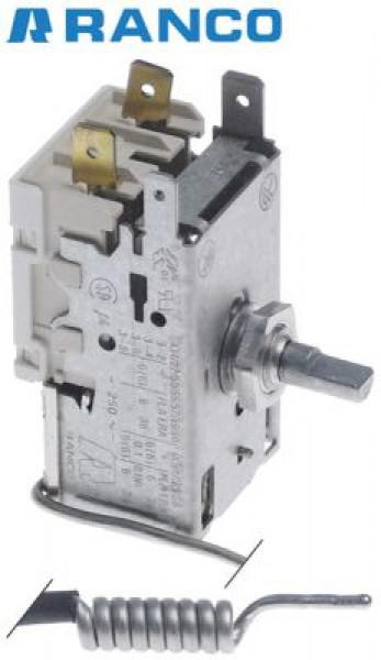 Термостат ø датчик 7мм Д датчик 38мм капиллярная трубка  740мм