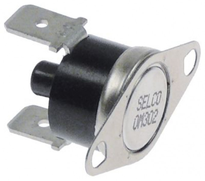 Термостат защитный прикладной  темп. выкл. 150°C 1CO 16А расст-ние меж. отвер-ми 235мм 250В