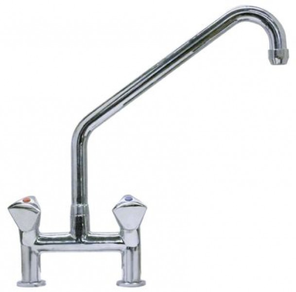 Кран-смеситель двухчастный GEV серия GASTROTOP PREMIUM верхняя керамическая часть