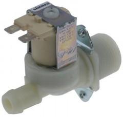 Клапан электромагнитный с обратным клапаном одинарн. пластмасса вход 3/4"