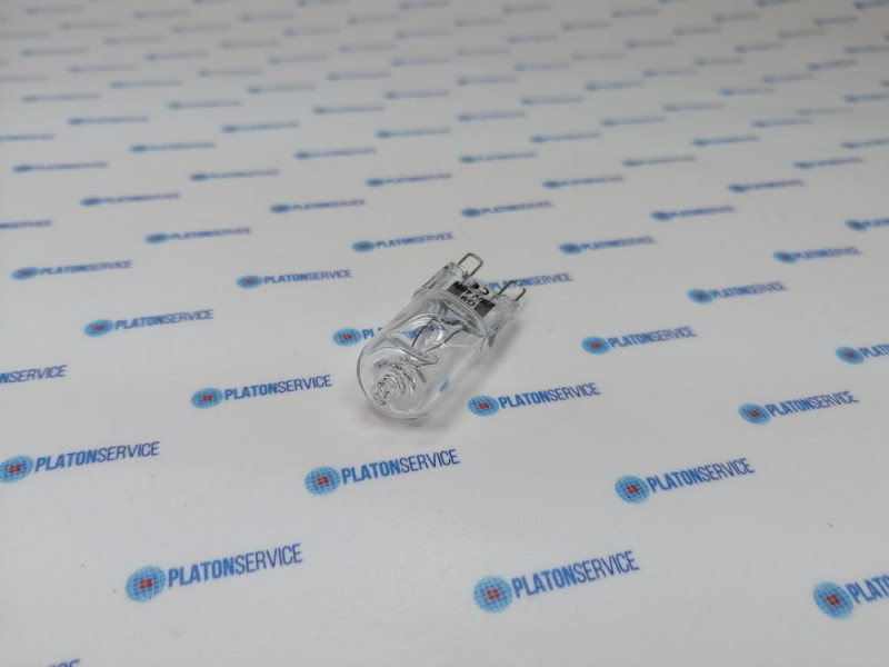 Лампа галогеновая цоколь G9 230В 40Вт терм.стой-сть 300°C  - 560lm срок службы  2000ч