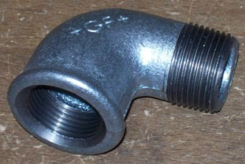 Rohrwinkel ¾" I - A verzinkt