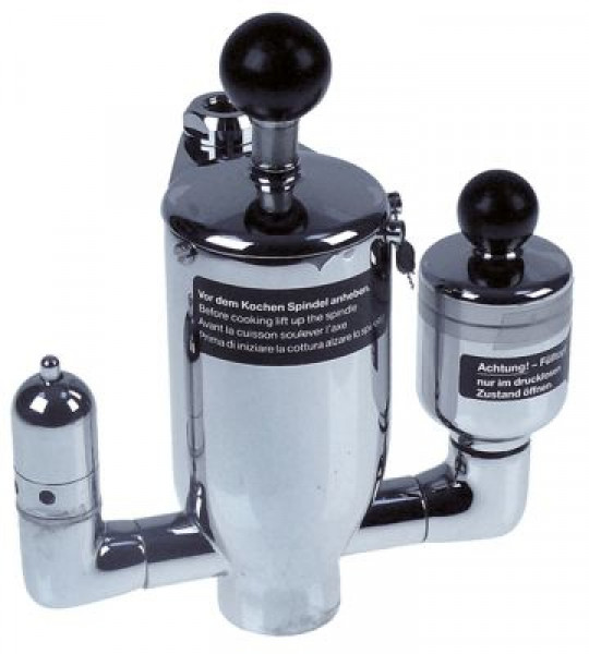 Арматура предохранительная резьба 1" хромированн. В 188мм Ш 175мм 0,5бар 140кг/ч