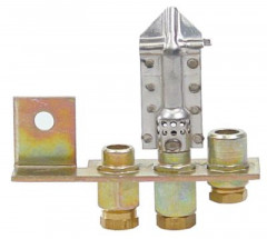 Горелка конфорочная 3х-пламен.  - подключение к газу 6мм POLIDORO